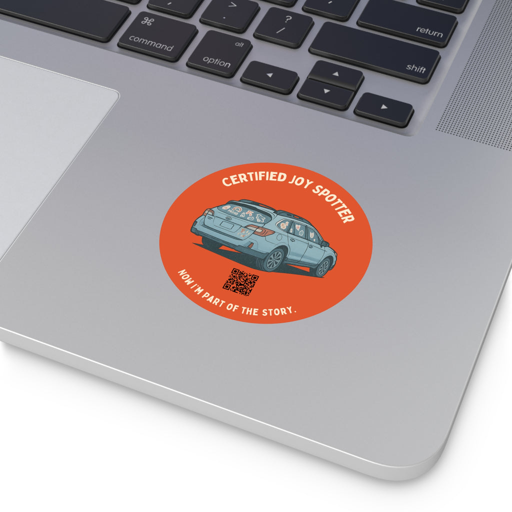 Certified Joy Spotter Vinyl Sticker