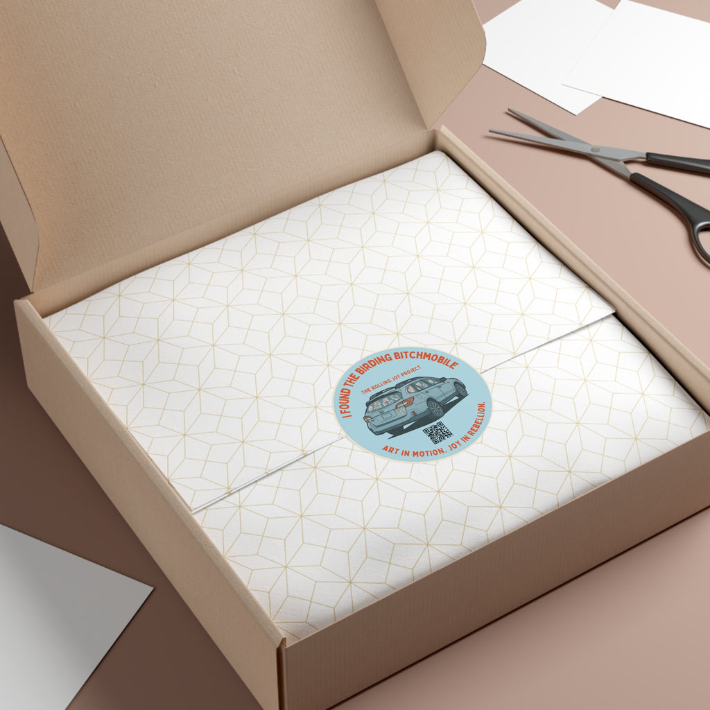 Certified Birding Bitchmobile Spotter Vinyl Sticker - Art in Motion